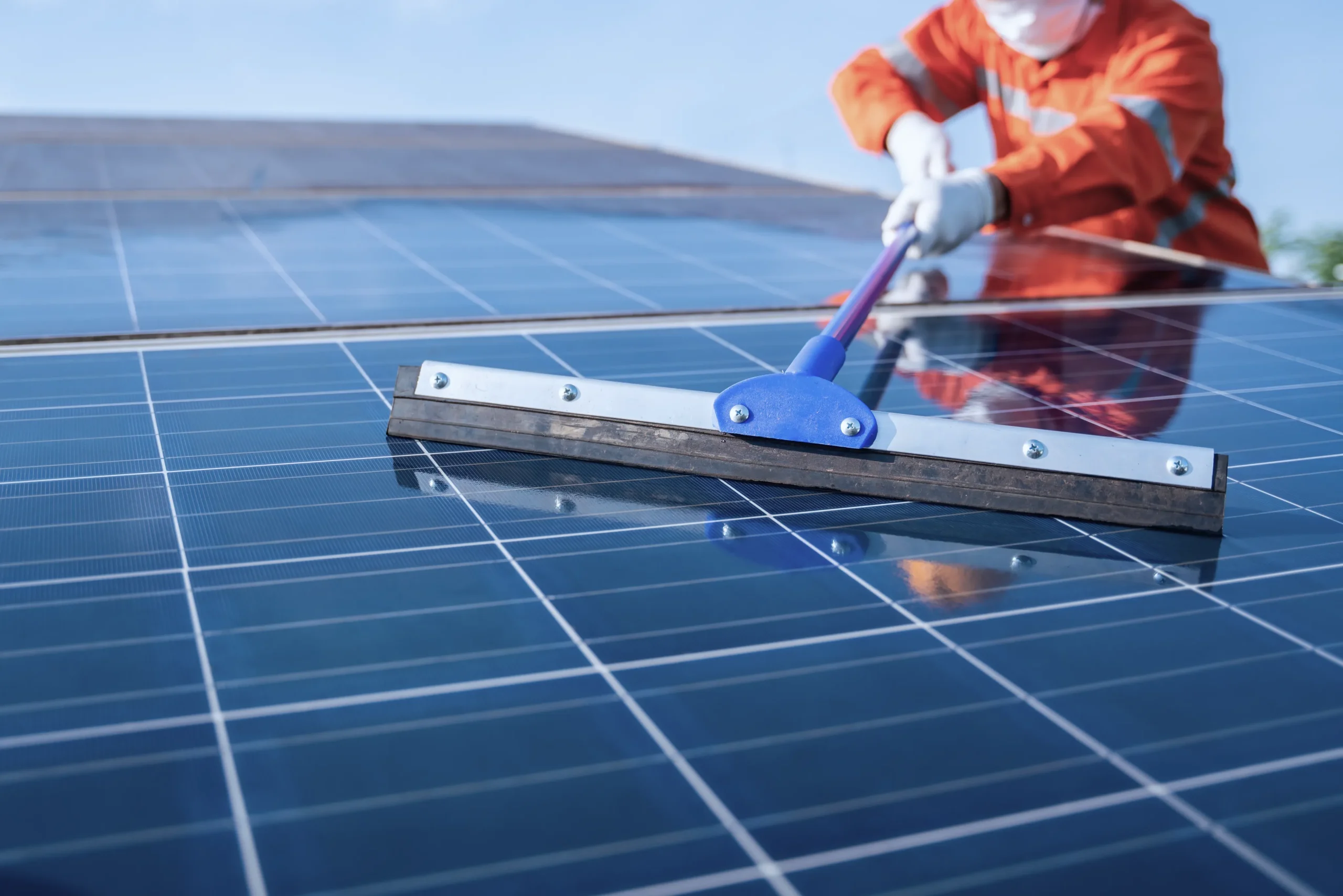 Photovoltaic cleaning