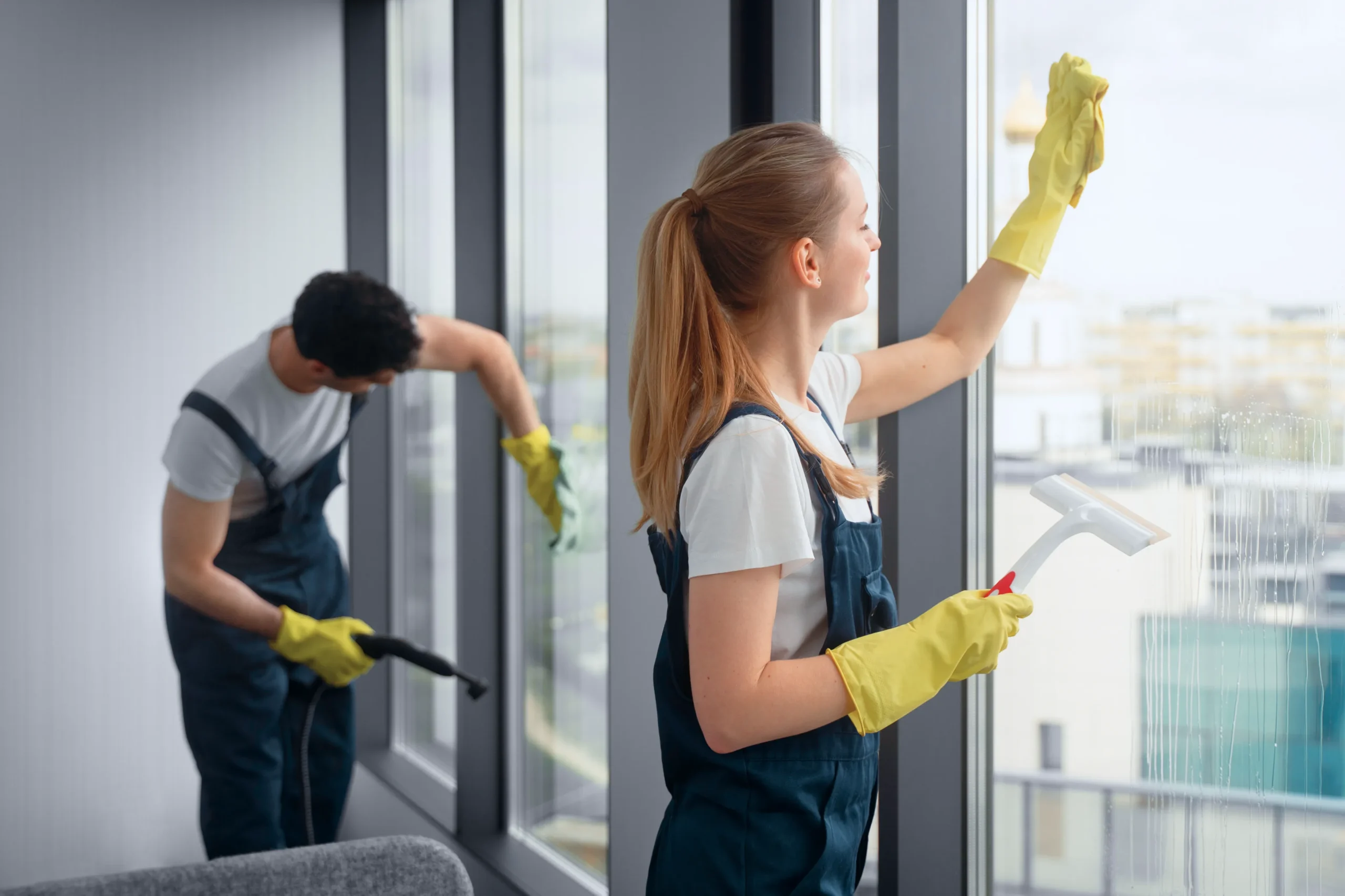 Window and glass cleaning